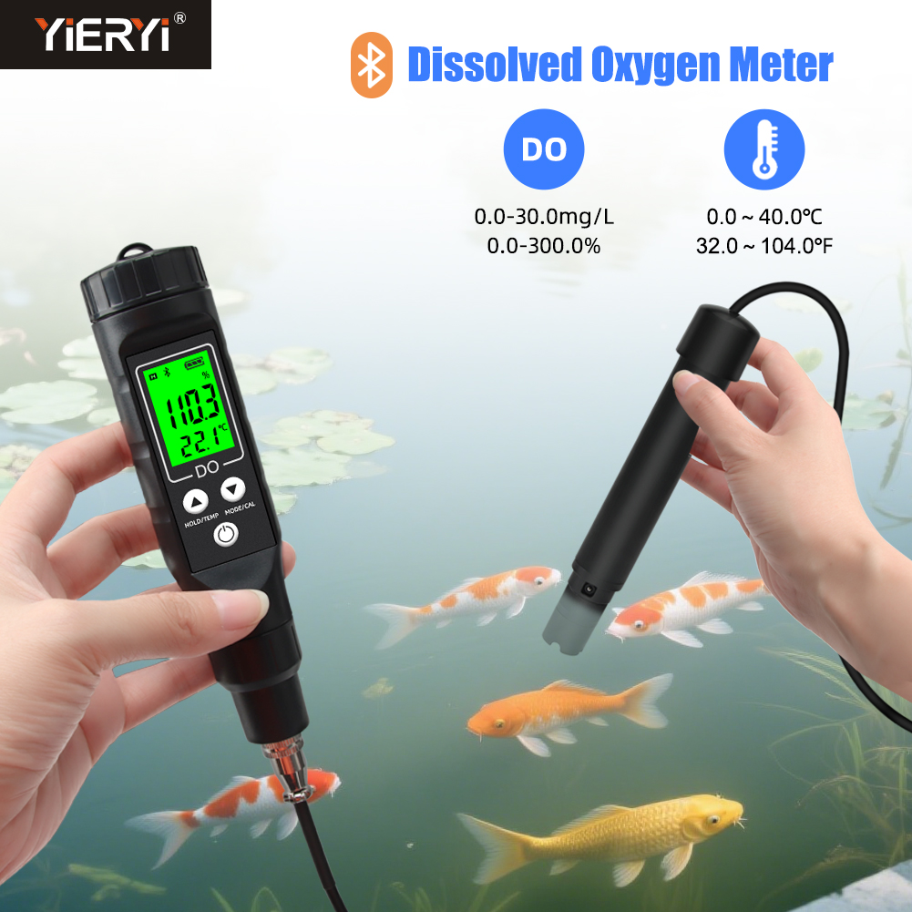 Aquarium Fish In Online - 이에이리 스마트 용존 산소 측정기 (ATC