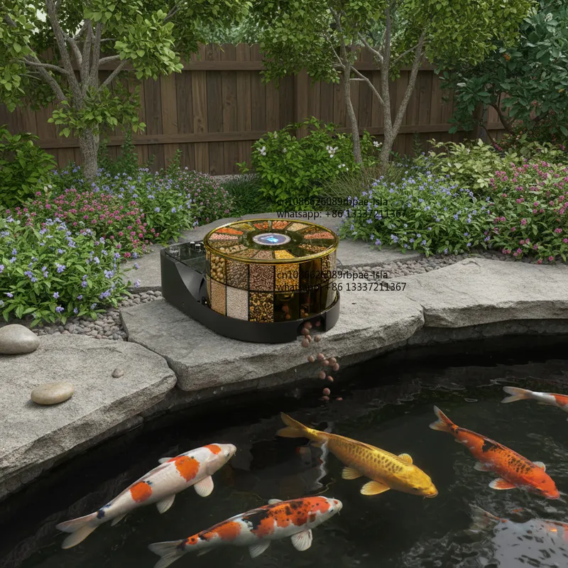 Aquarium Fish Goldfish - EV200UG-PLUS USB 자동 급식기, 플라스틱 재질,