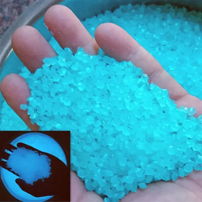 Aquarium Fish Guppy - 1000pcs 어두운 자갈 돌에 3-5mm 빛나는