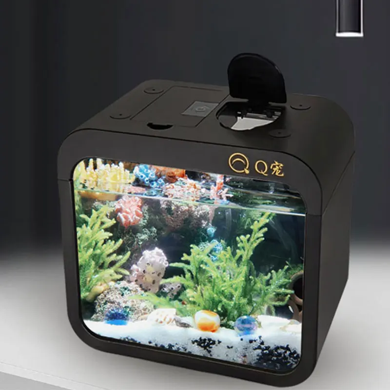 Aquarium Fish Goldfish - 데스크탑 투명 아크릴 물고기 탱크 플라스틱