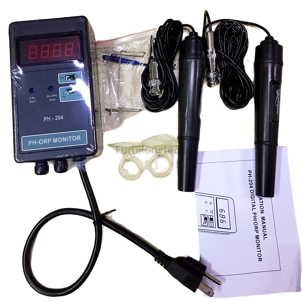 PH-204 디지털 PH/ORP 미터 온도 제어 모니터 - Aquarium Fish In Online 리뷰 및 가격