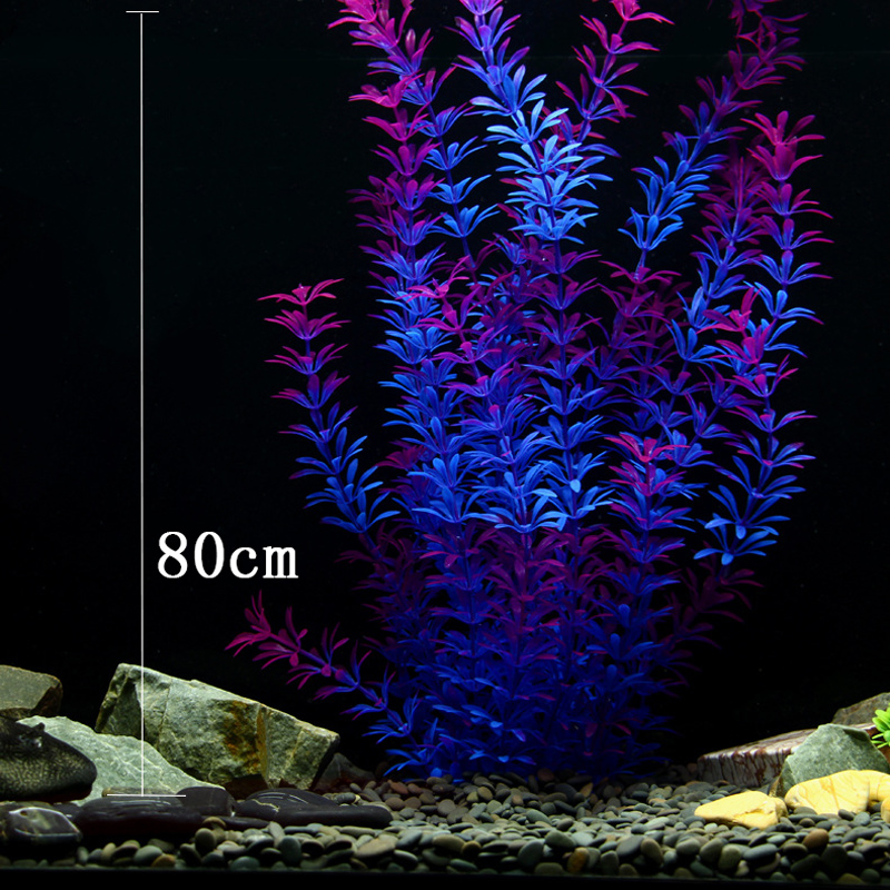 100cm 열대 식물 대형 인조 수초 가짜 수중 식물  - Aquarium Fish Guppy 리뷰 및 가격