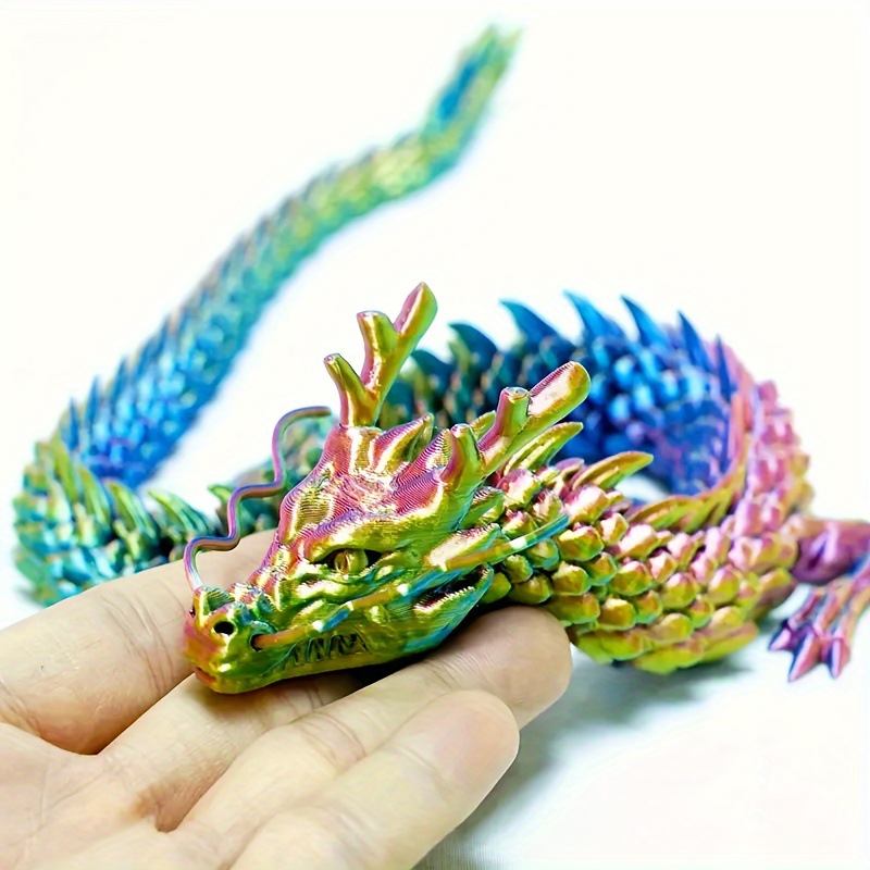 3D 인쇄 결합된 용 장식품, 움직일 수 있는 만화,  - Aquarium Fish Guppy 리뷰 및 가격