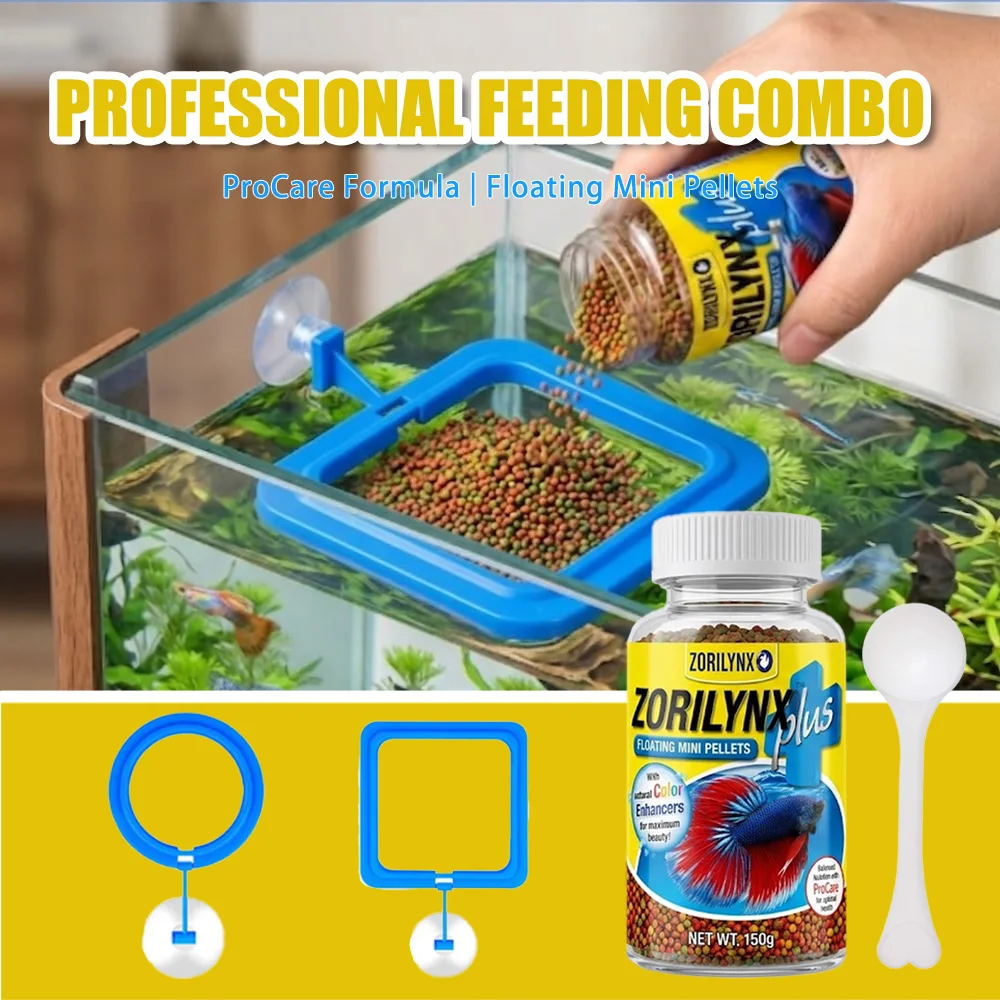 베타 물고기 먹이 플로팅 미니 펠릿, 수족관 급식 링  - Aquarium Fish Vitamin 리뷰 및 가격