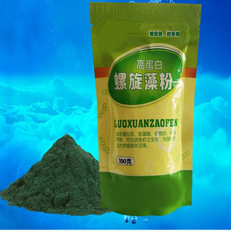 스피룰리나 분말 병 건강한 해양 영양 물고기 식품, 관 - Aquarium Fish Vitamin 리뷰 및 가격